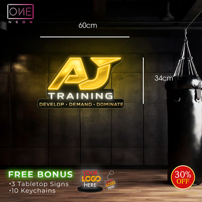 AJ TRAINING | LED Neon Sign