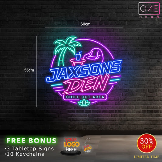 Jaxsons den | Led Neon Sign