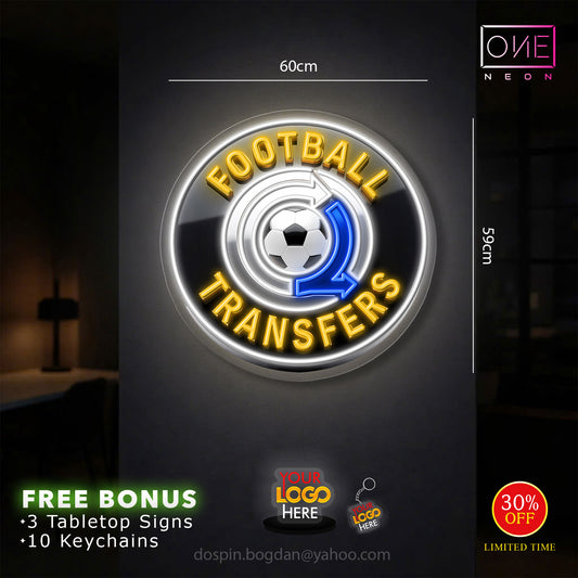 Football Transfers| LED Neon Sign