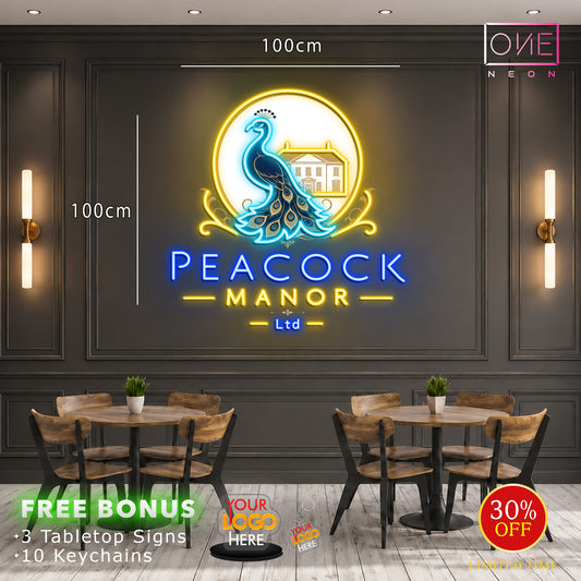 PEACOOK | LED Neon Sign (waterproof)