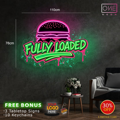 Fully loaded | LED Neon Sign