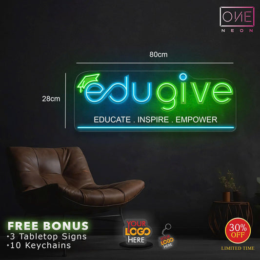 EDUGIVE | LED Neon Sign