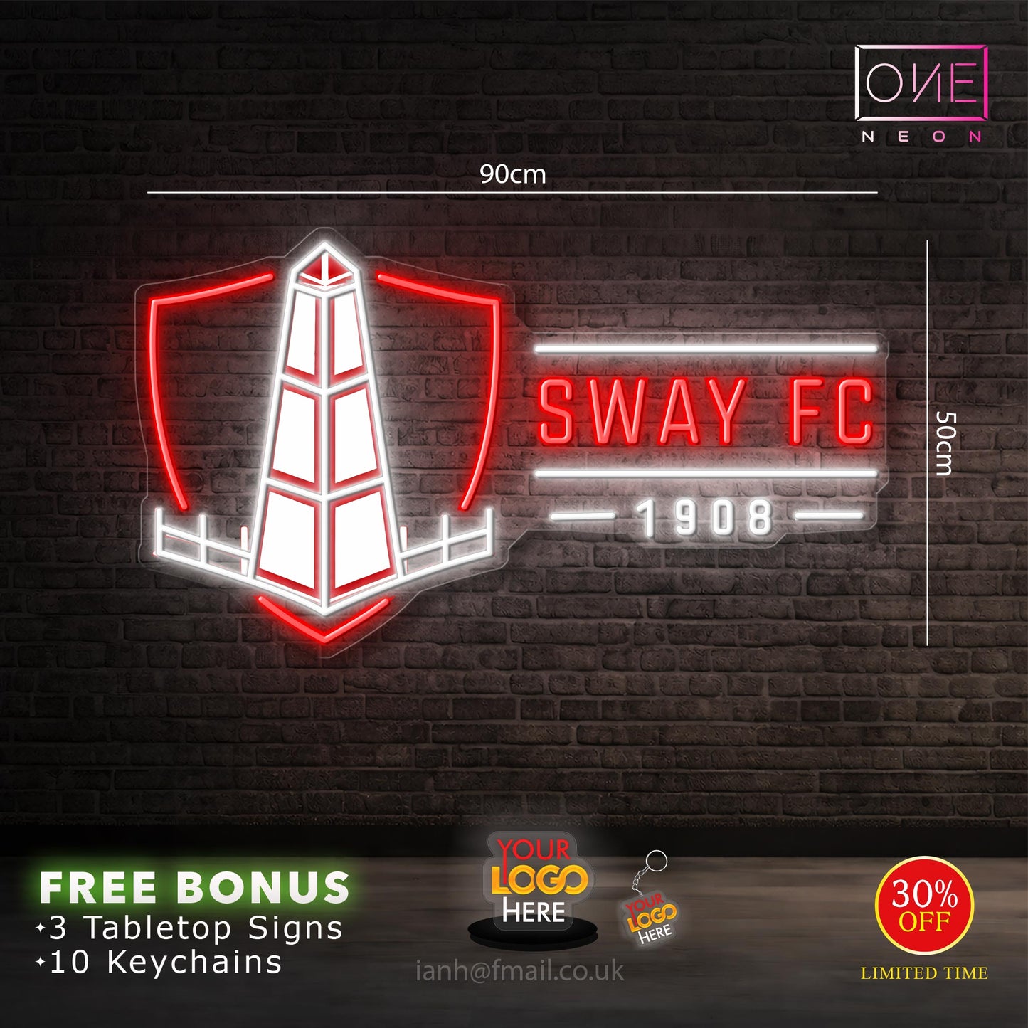 SWAY FC | LED Neon Sign