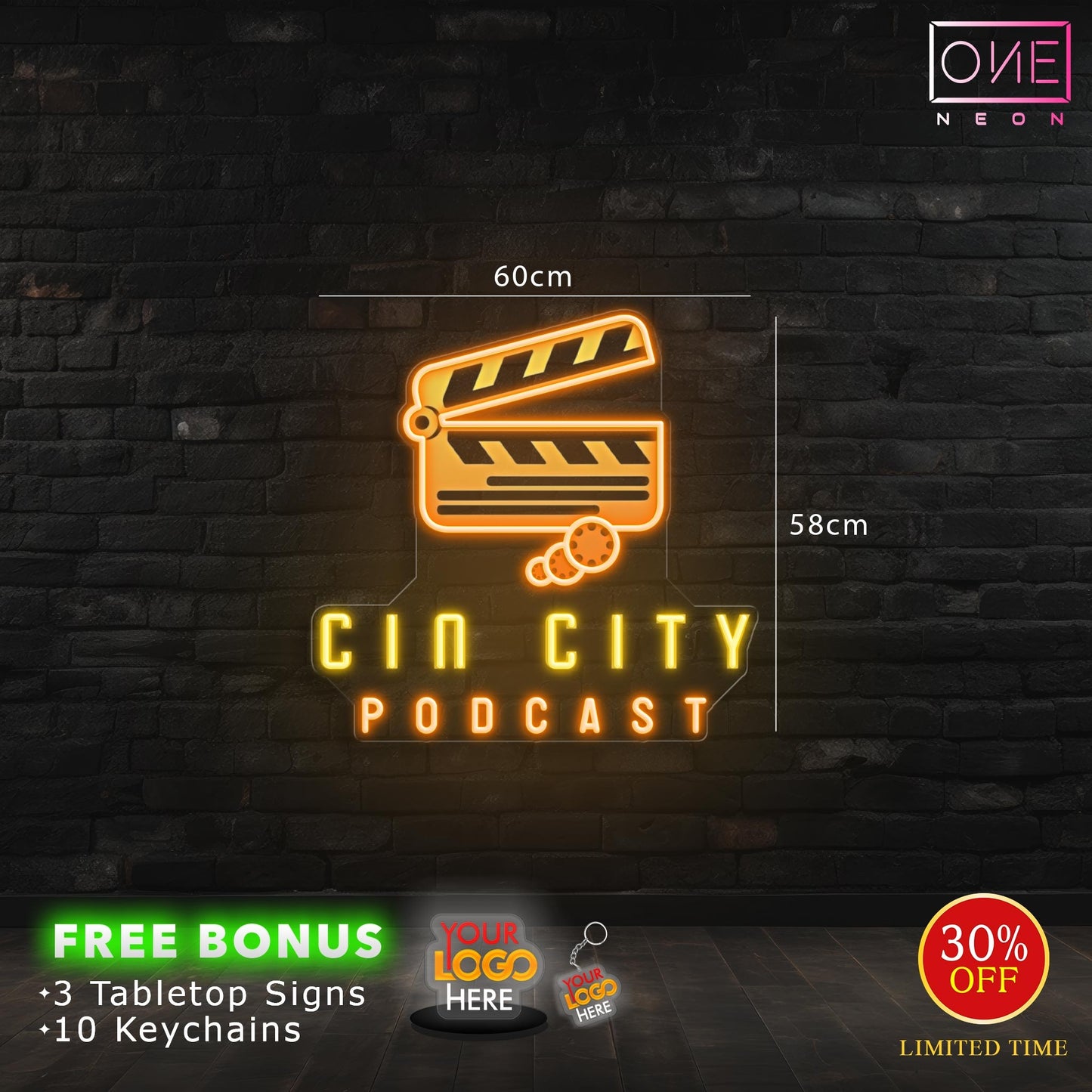 CIN CITY | LED Neon Sign
