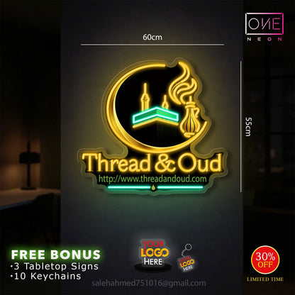 Thread & Oud | LED Neon Sign