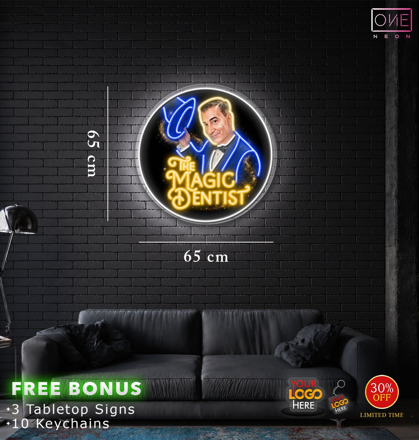 THE MAGIC DENTIST | LED Neon Sign