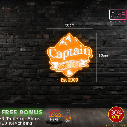 CAPTAIN  | LED Neon Sign