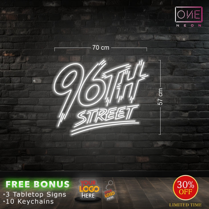 96th Street | LED Neon Sign
