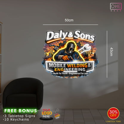 Daly & Son  | LED Neon Sign
