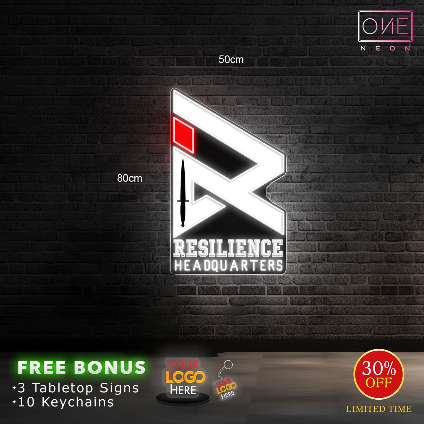 RESILIENCE| Led Neon Sign