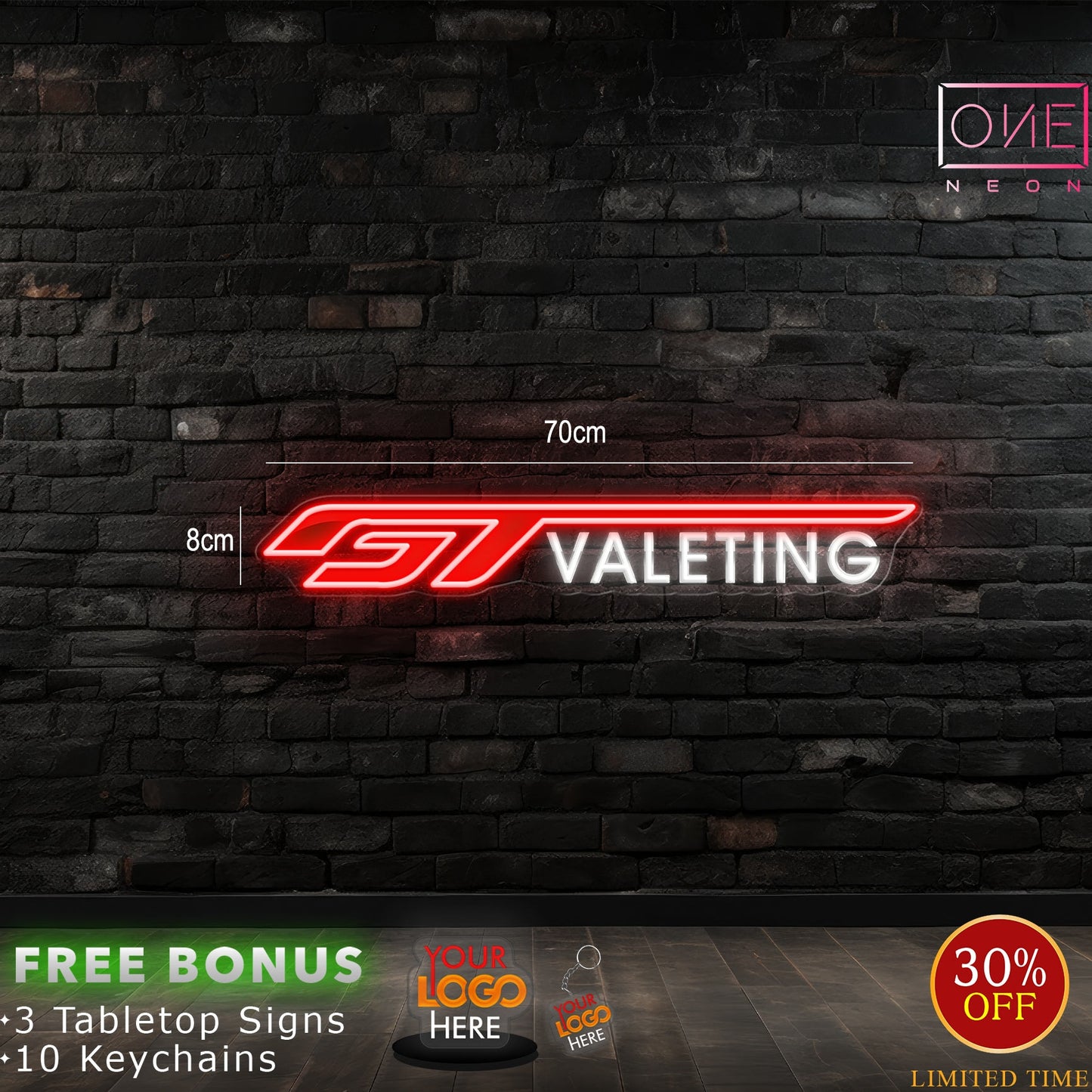 VALETING | LED Neon Sign