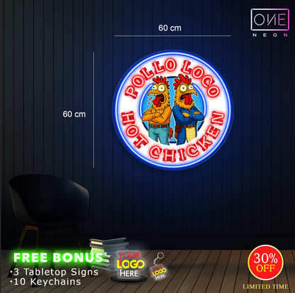 POLLO LOCO HOT CHICKEN | LED Neon Sign
