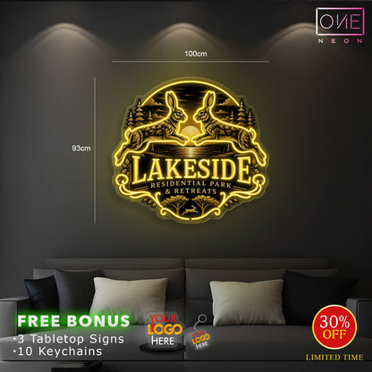 Lakeside Residential Park & Retreats | LED Neon Sign (4 signs)