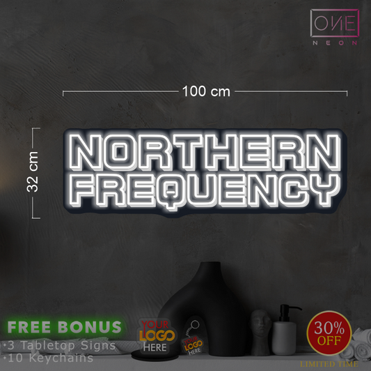 NORTHERN FREQUENCY | LED Neon Sign