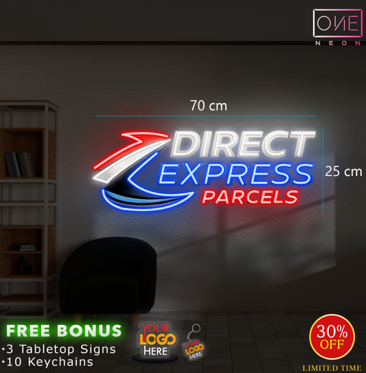 DIRECT EXPRESS PARCELS | LED Neon Sign