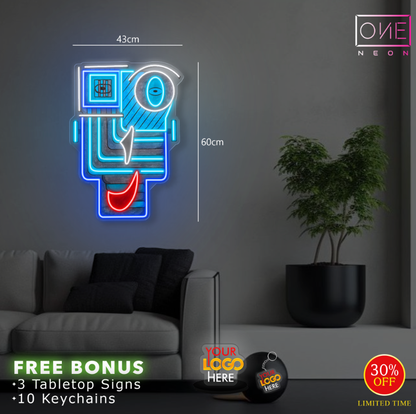 Bryan Robbins | LED Neon Sign