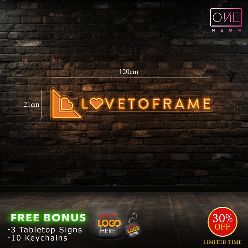 Love to Frame | LED Neon Sign