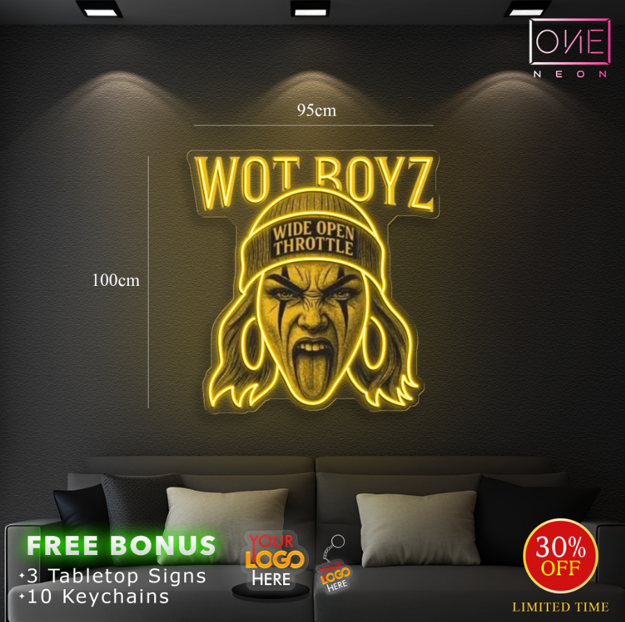 WOT BOYZ | LED Neon Sign