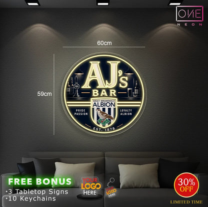 AJ's bar  | LED Neon Sign