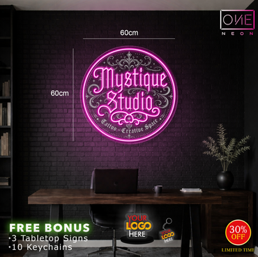 MYSTIQUE STUDIO | LED Neon Sign (2 Signs)