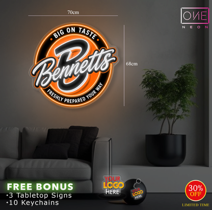 BENNETTS | LED Neon Sign