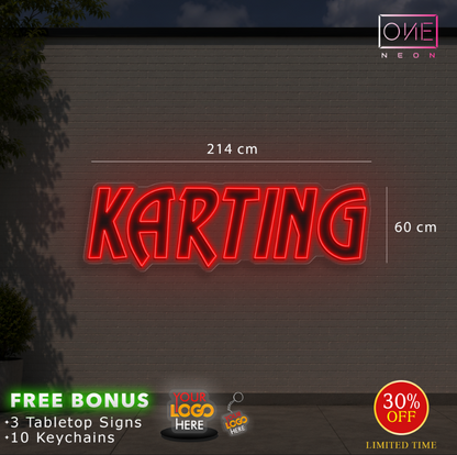 Karting| LED Neon Sign ( 5 signs waterproof )