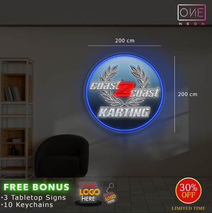 Karting| LED Neon Sign ( 5 signs waterproof )