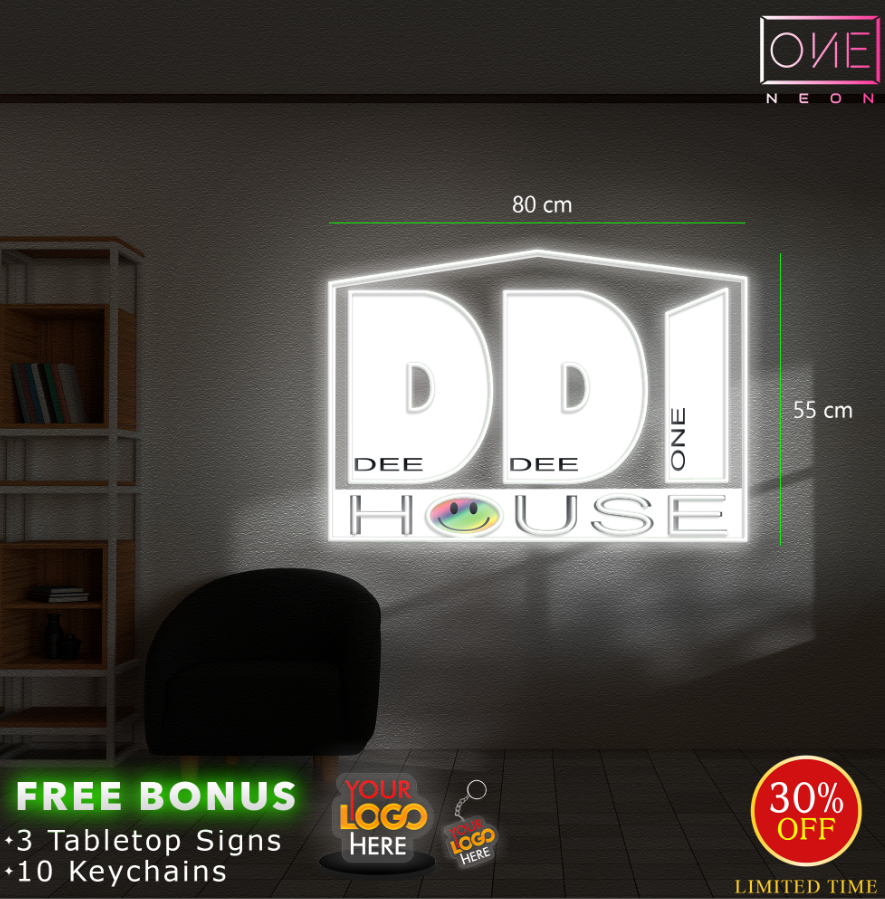 DD1 HOUSE | LED neon sign