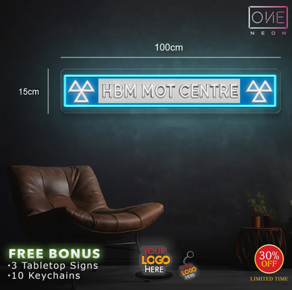 HBM MOT CENTRE | LED Neon Sign