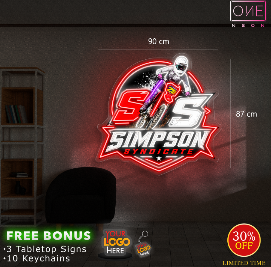 SIMPSON | LED Neon Sign