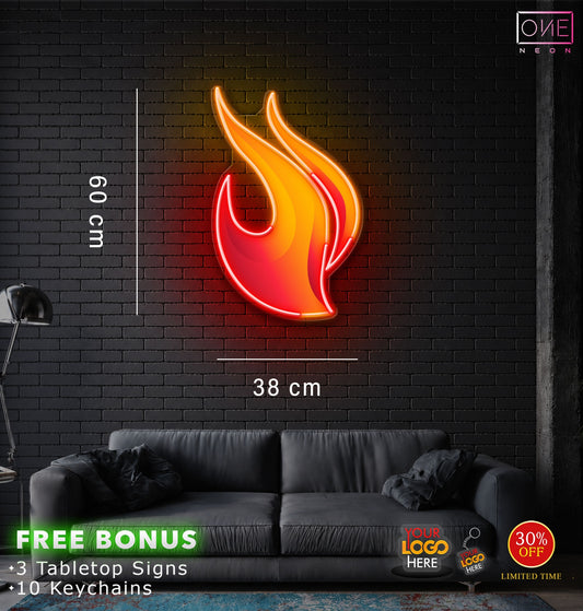 Flame | Led Neon Sign