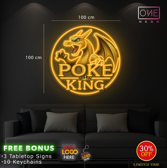 POKE KING | LED Neon Sign