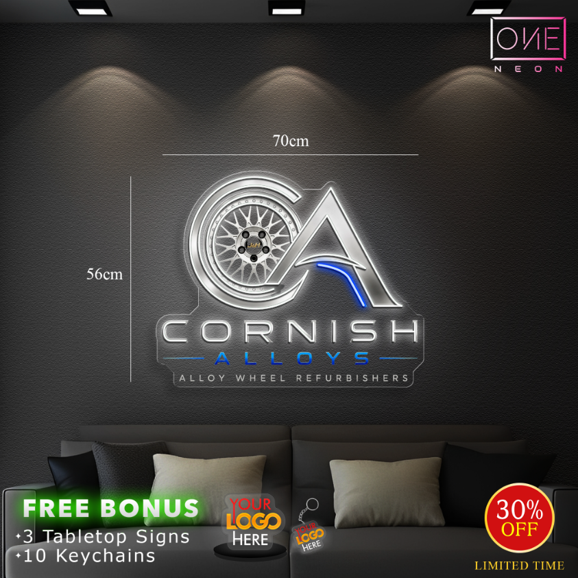 CORNISH ALLOYS | LED Neon Sign