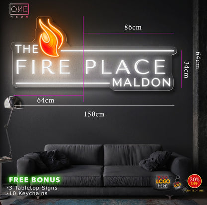The fire place Maldon | Led Neon Sign