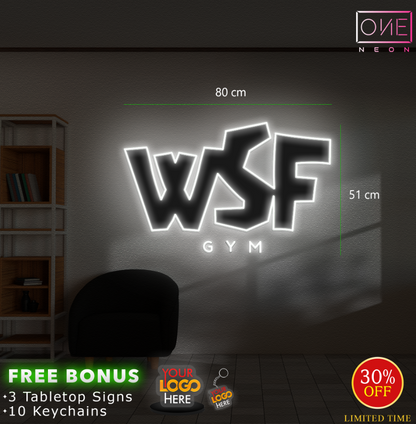 WSF GYM | LED Neon Sign