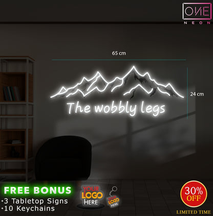 The wobbly legs | Led Neon Sign