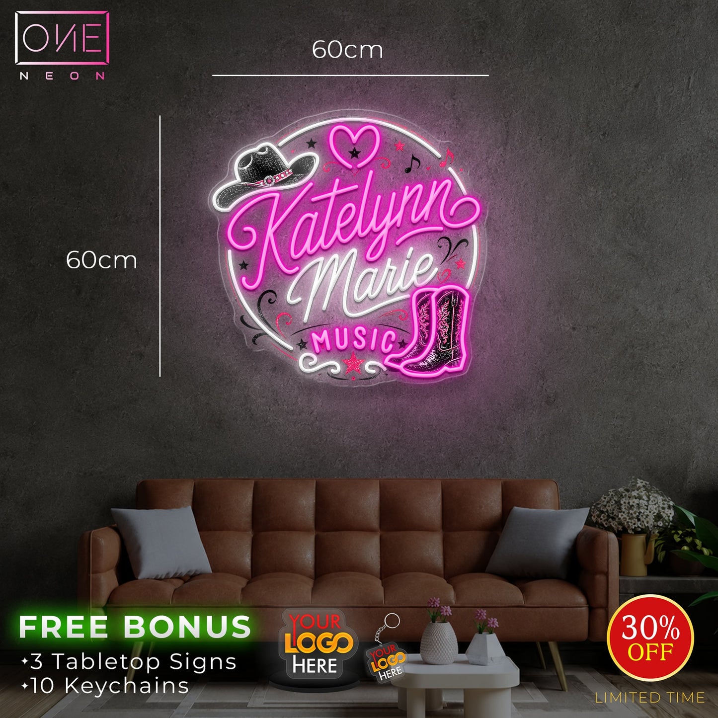 Katelynn Marie music | Led Neon Sign