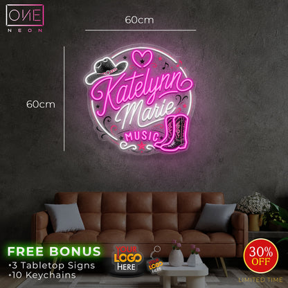 Katelynn Marie music | Led Neon Sign