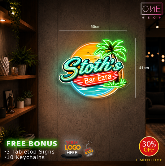 Stoth's bar Ezra | Led Neon Sign