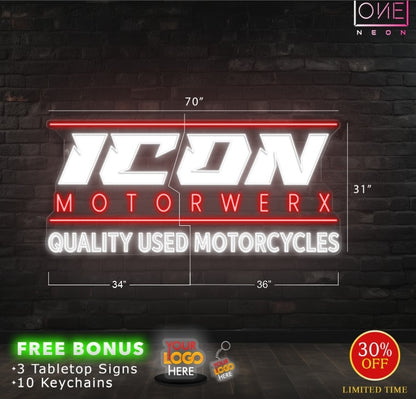 ICON motorwerx | Led Neon Sign