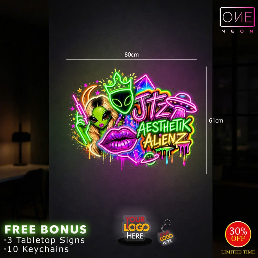 AESTHETIK ALIENZ | LED Neon Sign