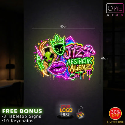 AESTHETIK ALIENZ | LED Neon Sign