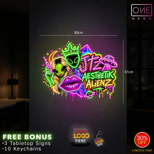 AESTHETIK ALIENZ | LED Neon Sign