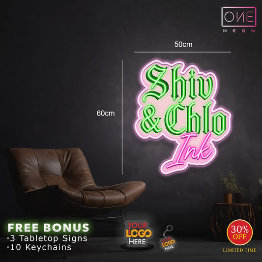 Shiv & Chlo Ink | Led Neon Sign