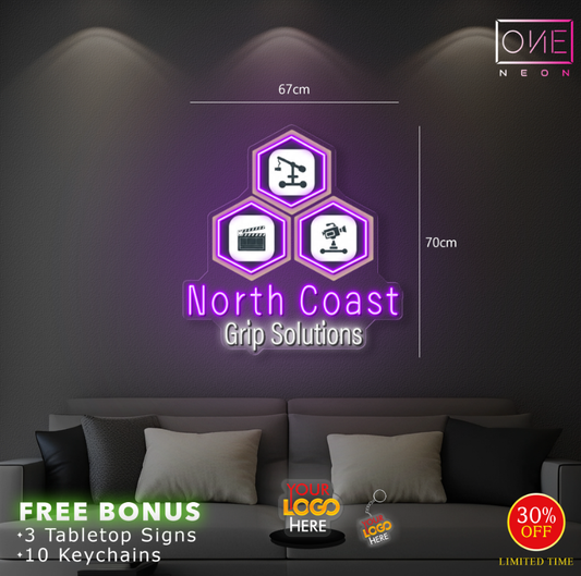 NORTH COAST | LED Neon Sign