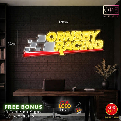 ORNSBY RACING + ORNSBY ELECTRICAL| LED Neon Sign (2 signs)