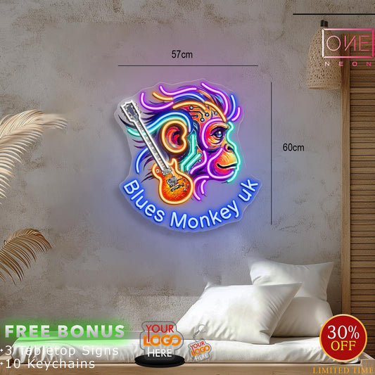 Blues Monkey Uk | Led Neon Sign