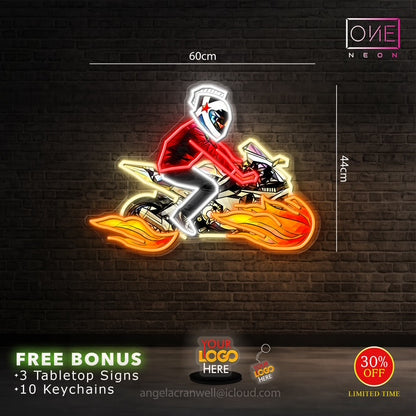 Custom logo | LED Neon Sign (2 signs)
