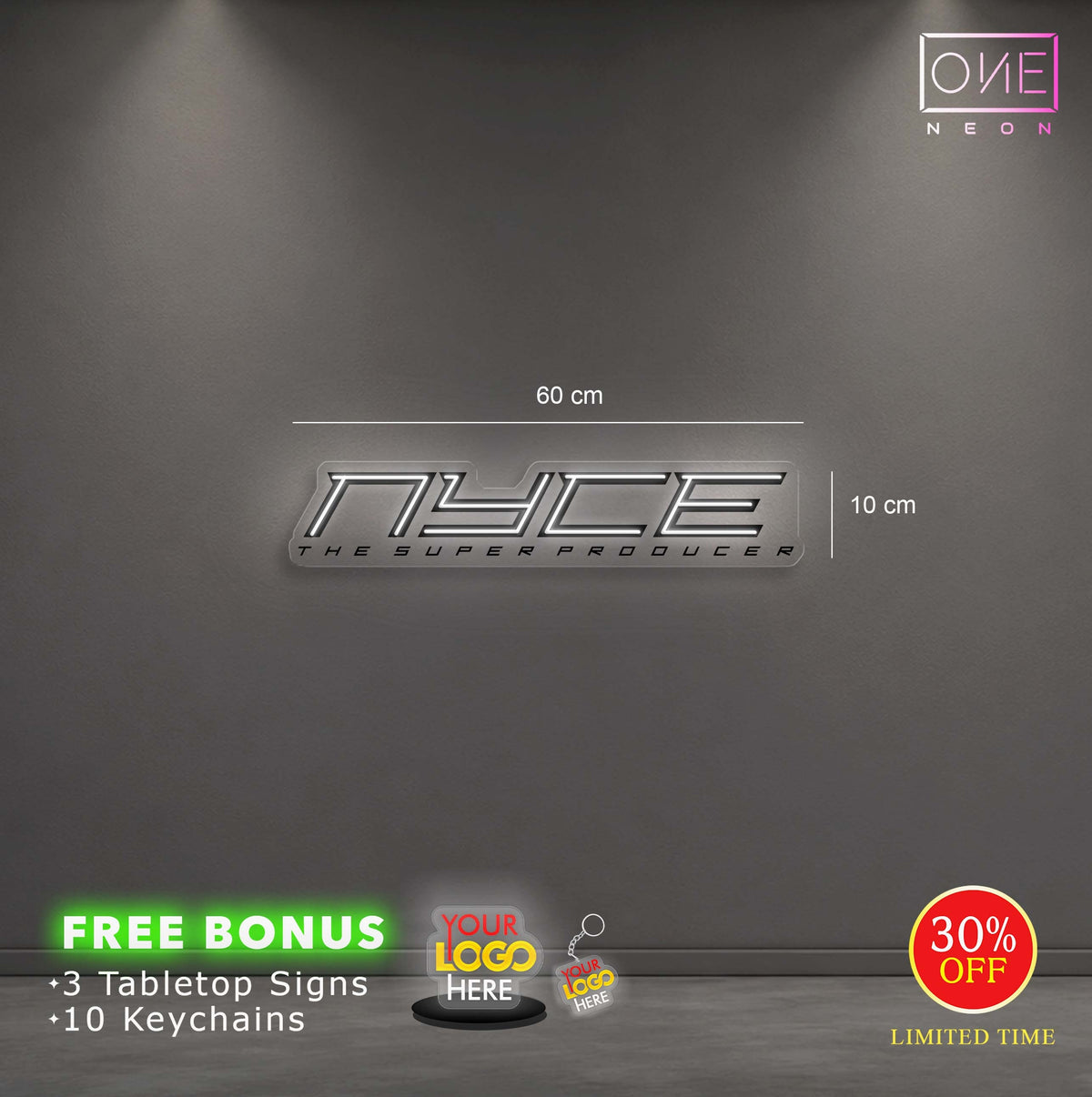 NYCE| LED Neon Sign