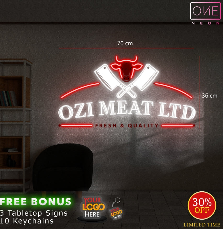 OZI MEAT LTD| LED Neon Sign